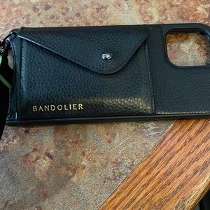 Phone wallet with strap